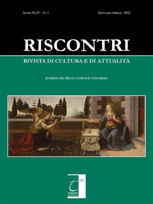 cover image of Riscontri. Rivista di cultura e di attualità